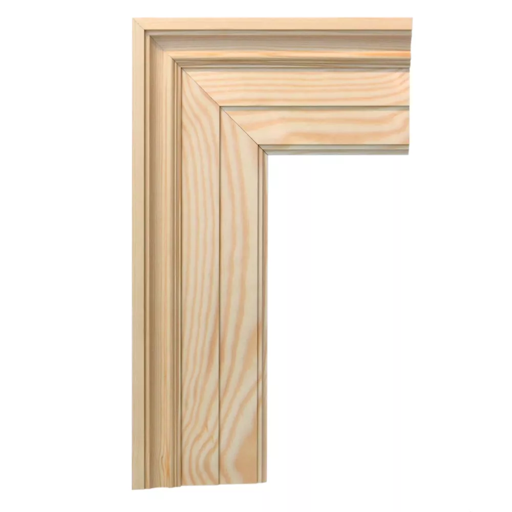 Dörrfoder med foderlist  - 100 x 33 mm