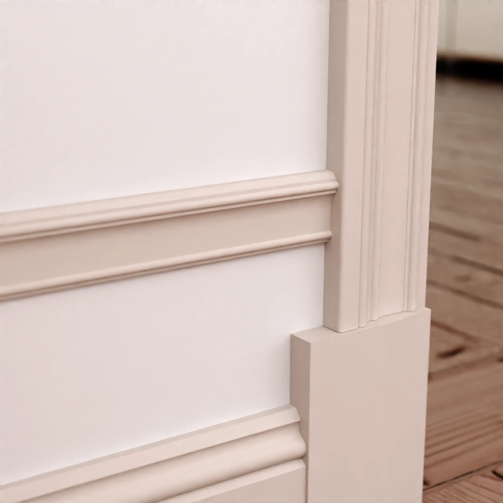 Moulding trim - Frieze - Millwork 15 x 56 mm - modell 004 - For baseboards - High-quality Swedish pine