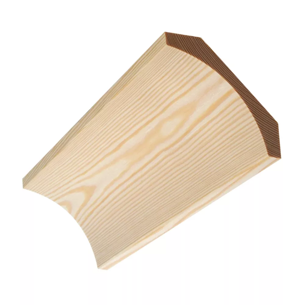 Taklist - Furu Hålkäl - 84 x 84 mm - Nr. 25-CL-007