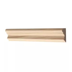 Musterstück - Dekorative Holzleiste 15 x 34 mm - Nr. 3101
