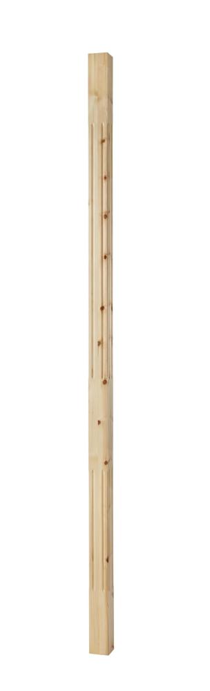 Holzsäule für Balkon und Veranda - 85 x 2500 mm