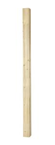Holzsäule für Balkon und Veranda - 130 x 2500 mm