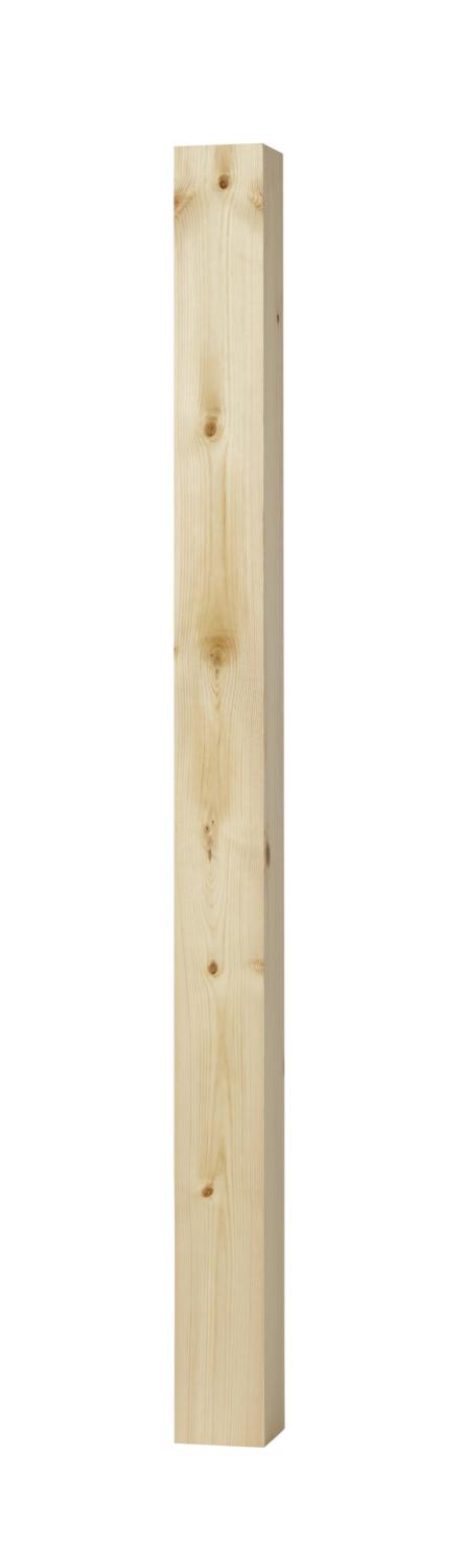 Wooden Post - square - 85 x 1180 mm
