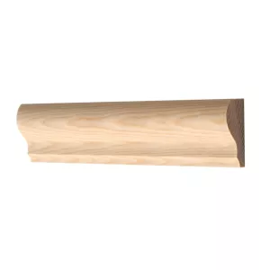 Musterstück - Dekorative Holzleiste 45 x 18 mm - Nr. 3324