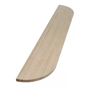 Hyllplan i ek - svängd sida