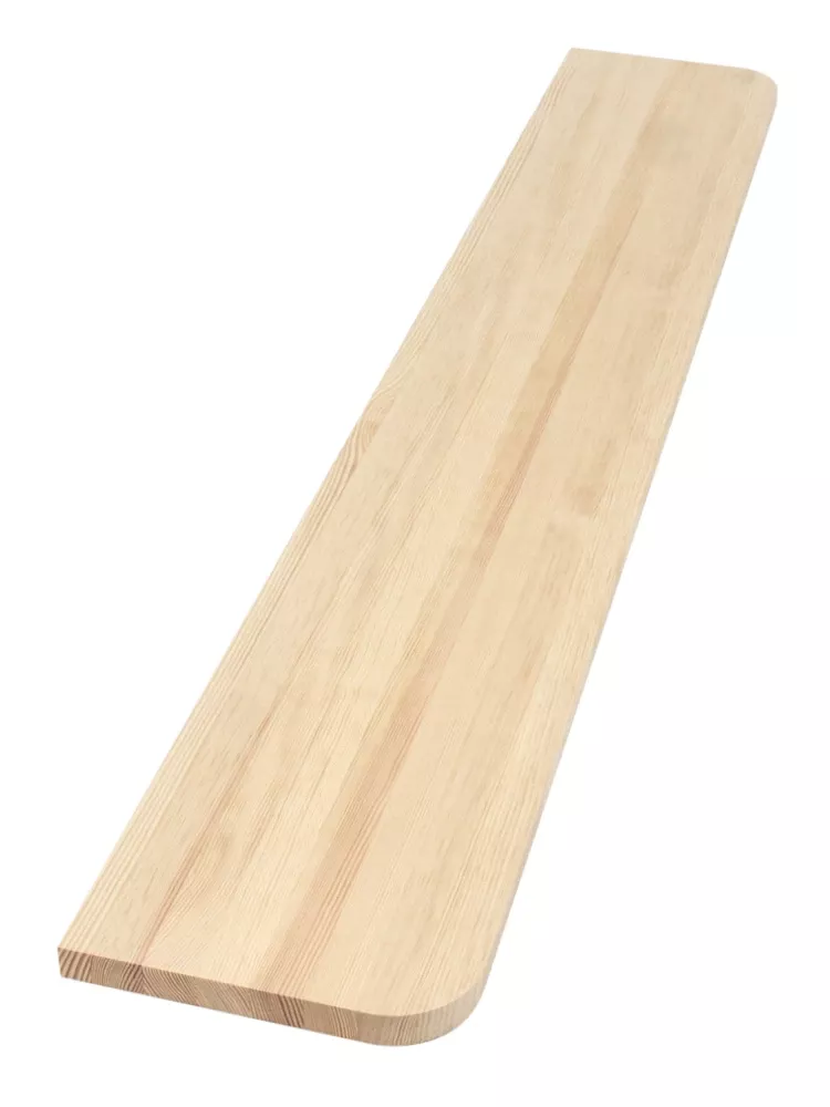 Hyllplan i furu med rundade hörn - Nr. 40-GD-14