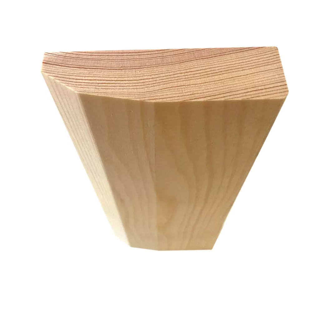 Skurkloss Sockelkloss i trä