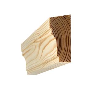 Gammaldags krönlist i trä och dörröverstycke i äldre stil - Midjelist för panelbrytning - lockstöt att dela av fasad