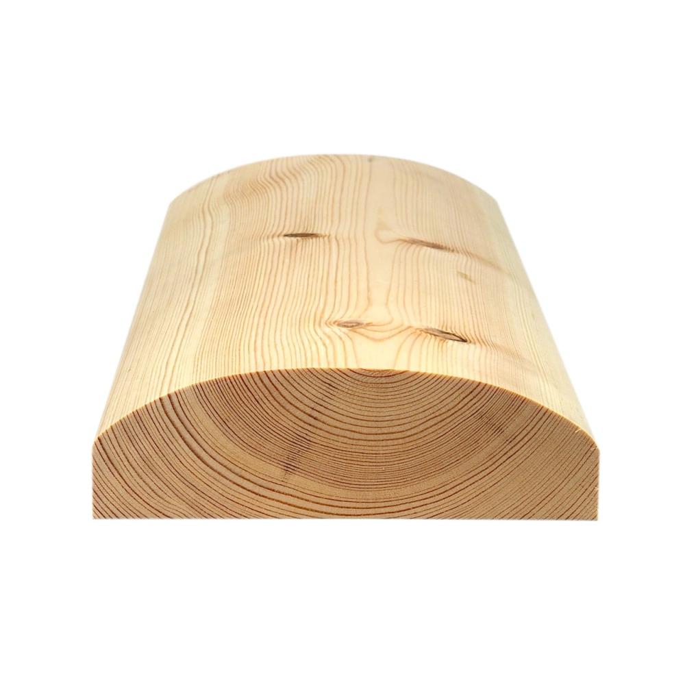 Wooden handrail - 45 x 145 x 2350 mm - Handrail for decks, balconies, porches and verandas