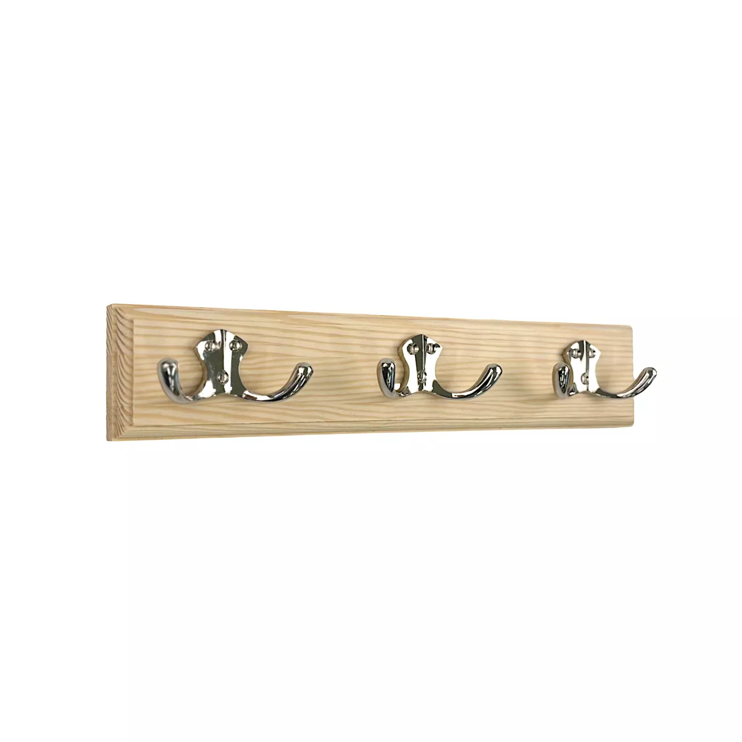 Hakenleiste 35 x 7 cm mit 3 Haken