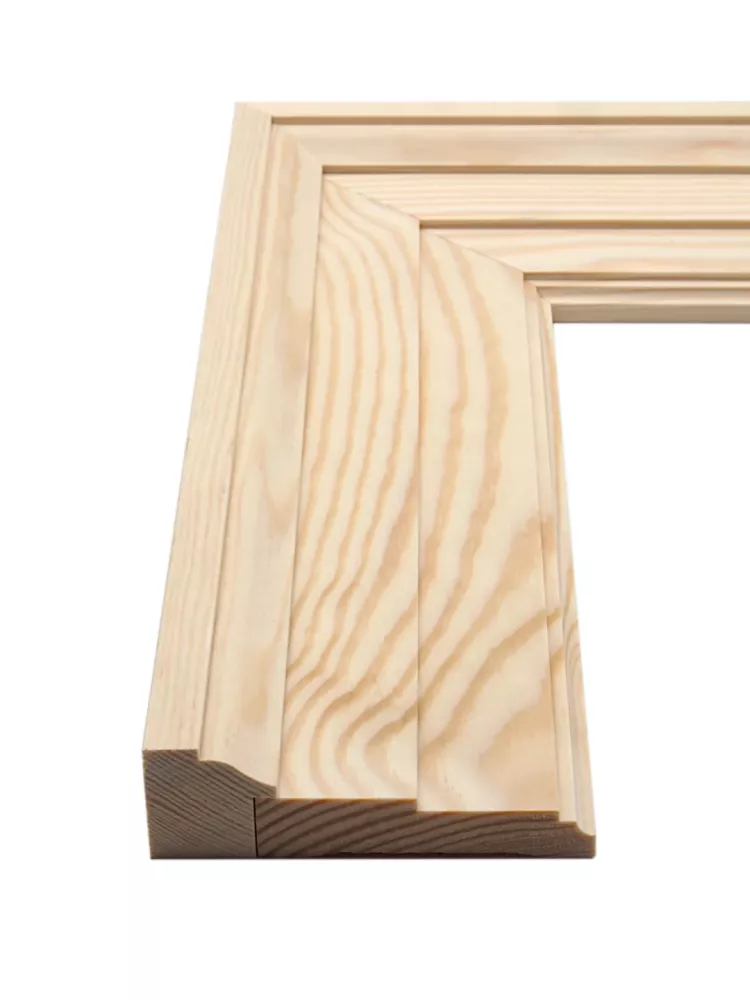 Door casing with backband - 27 x 91 mm