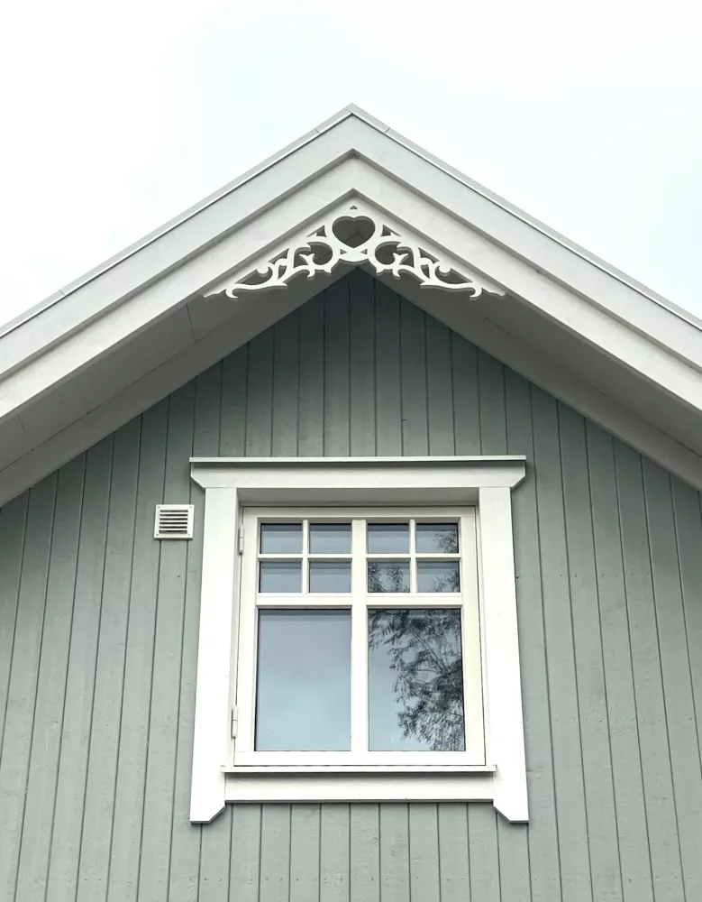 Gavelornament - Nr. 6-002  - Snickarglädje för tak & taknock