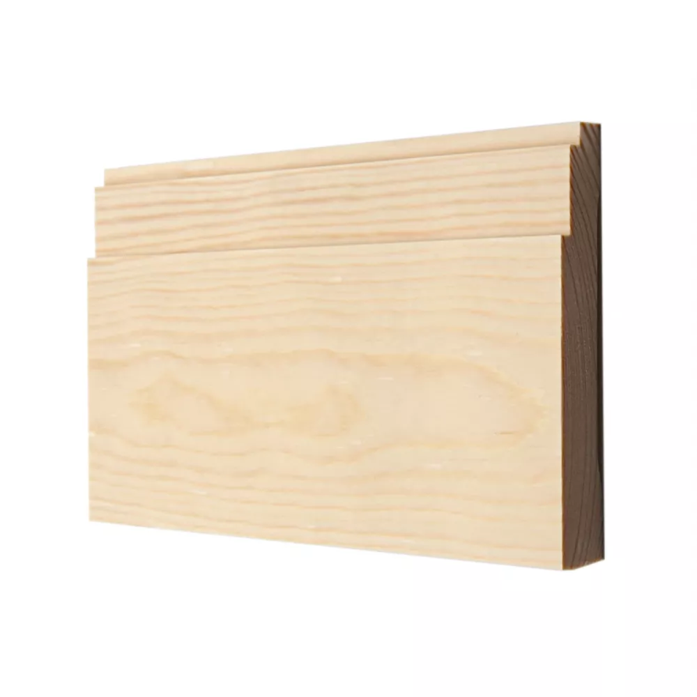 Wood Baseboard - 120 x 15 mm - No. 1122-120