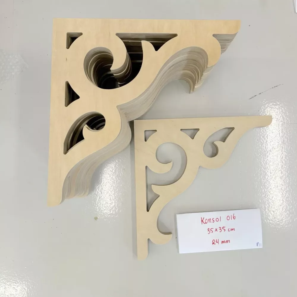 Bracket 016 - 35 x 35 cm, thickness 24 mm