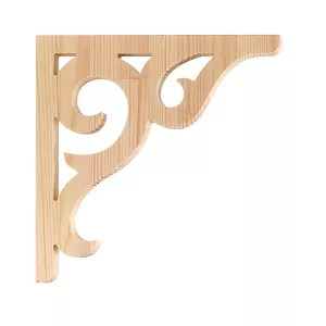Wooden bracket - corbel in pine - model 016