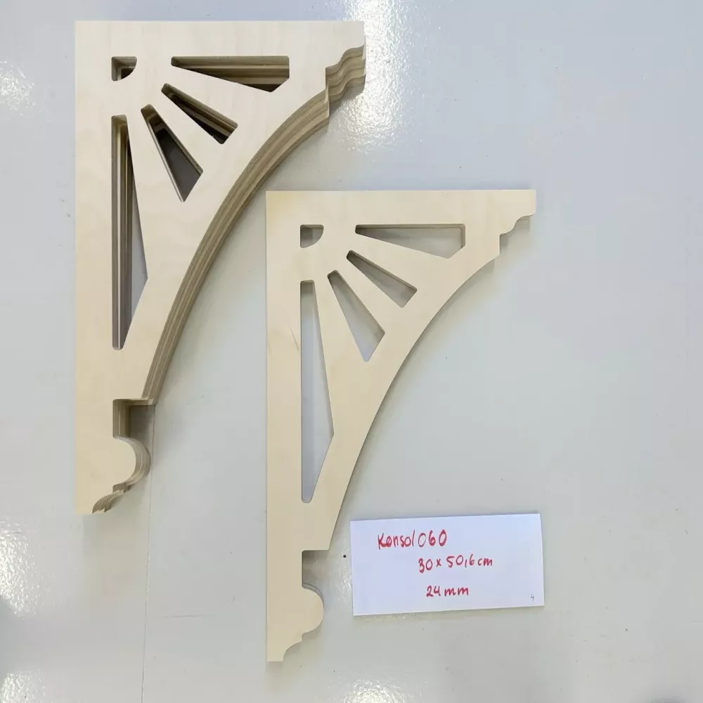 Bracket 060 - 30 x 50,6 cm, thickness 24 mm