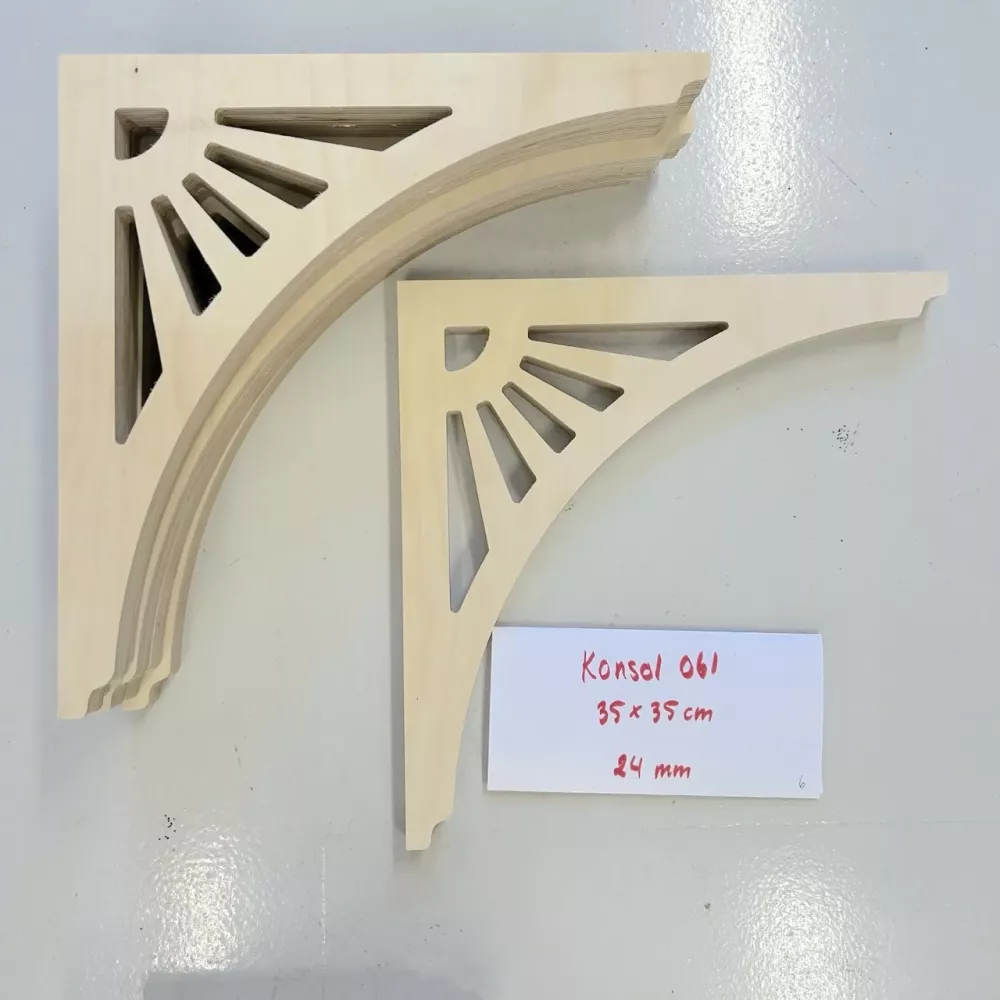 Bracket 061 - 35 x 35 cm, thickness 24 mm