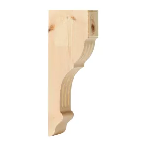 Decorative wooden shelf bracket. No. 41-NG-301