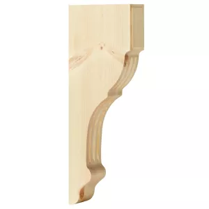 Decorative wooden shelf bracket. No. 41-NG-302