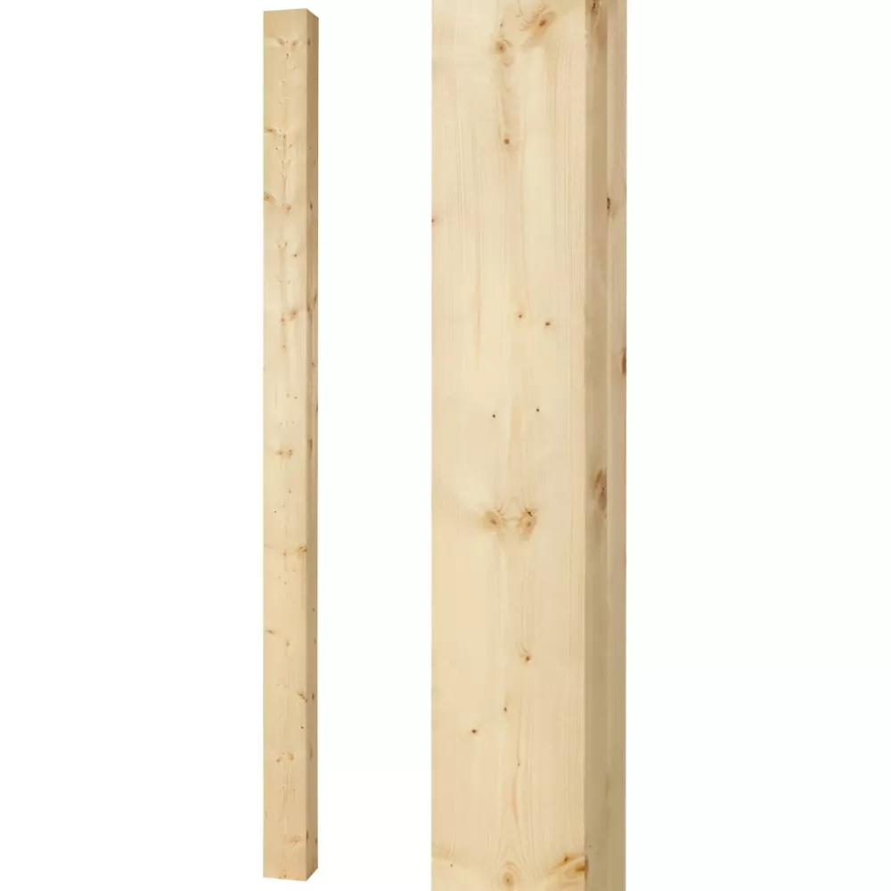 Stolpe/Pelare 2500 x 130 mm - Kvadratisk - Nr. 30-NG-129