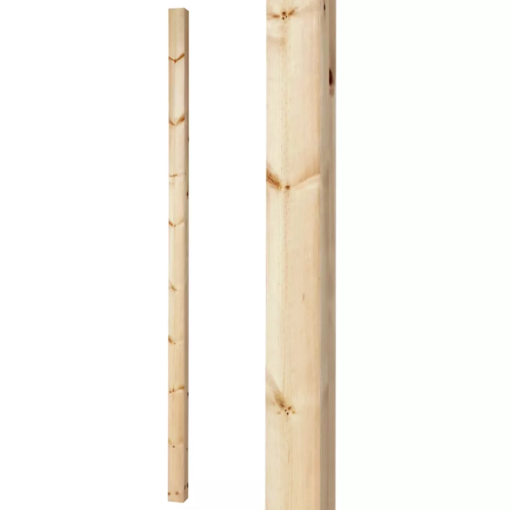 Stolpe/Pelare 2500 x 85 mm - Kvadratisk - Nr. 30-NG-242