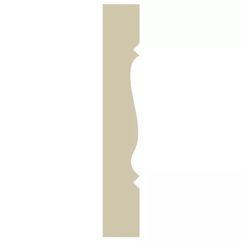 Wooden Flat Baluster - Pine - No. 008-F