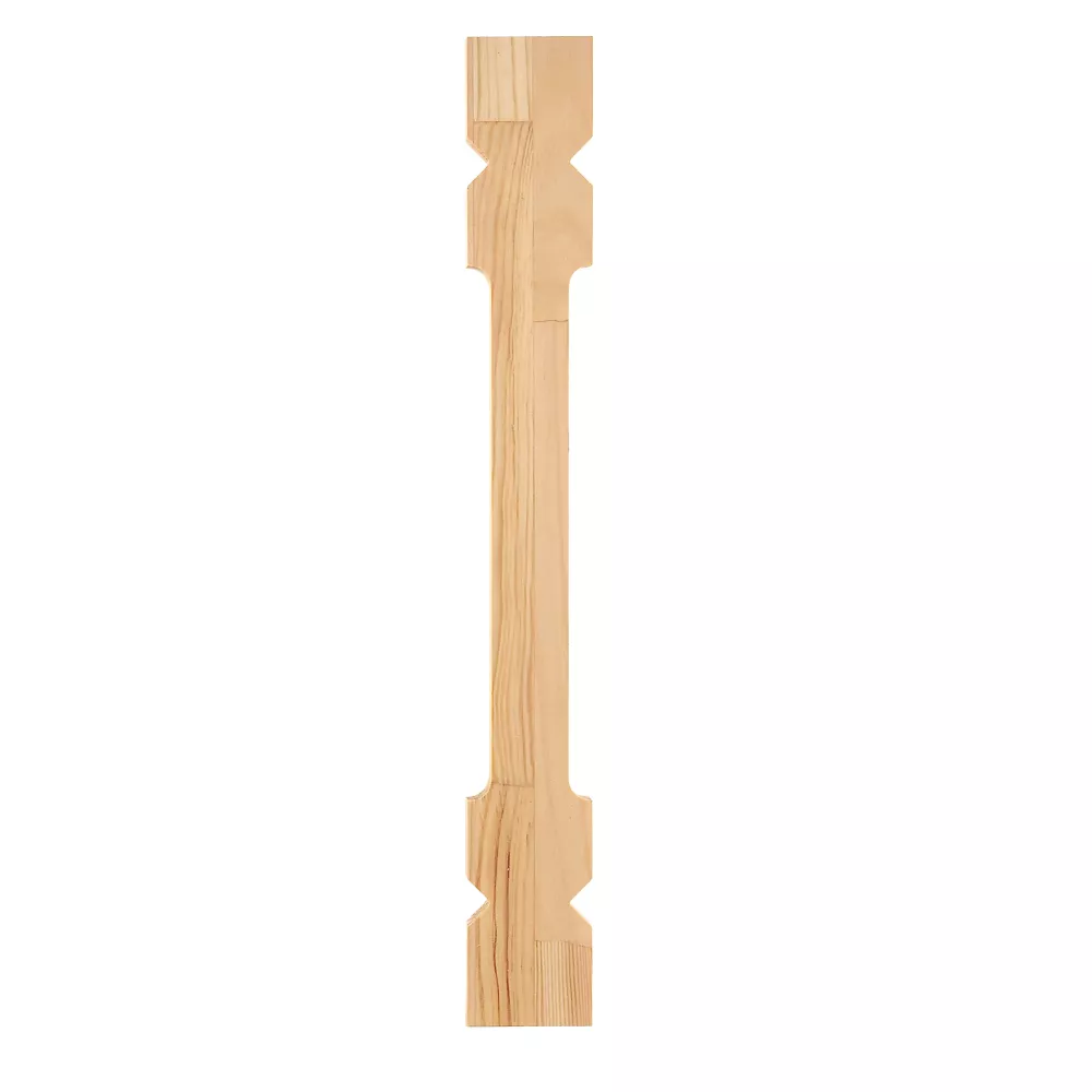 Wooden Victorian Baluster - Pine - No. 005-F