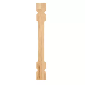 Wooden Victorian Baluster - Pine - No. 005-F