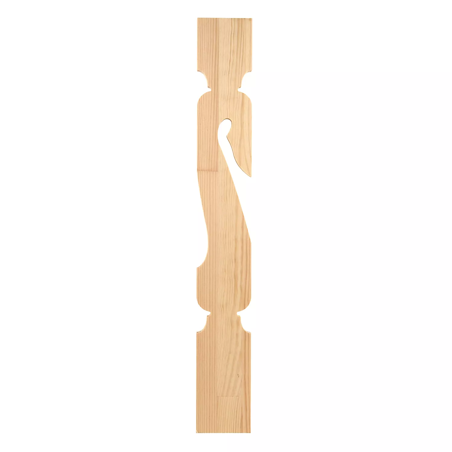 Wooden Victorian Baluster - Pine - No. 006-F