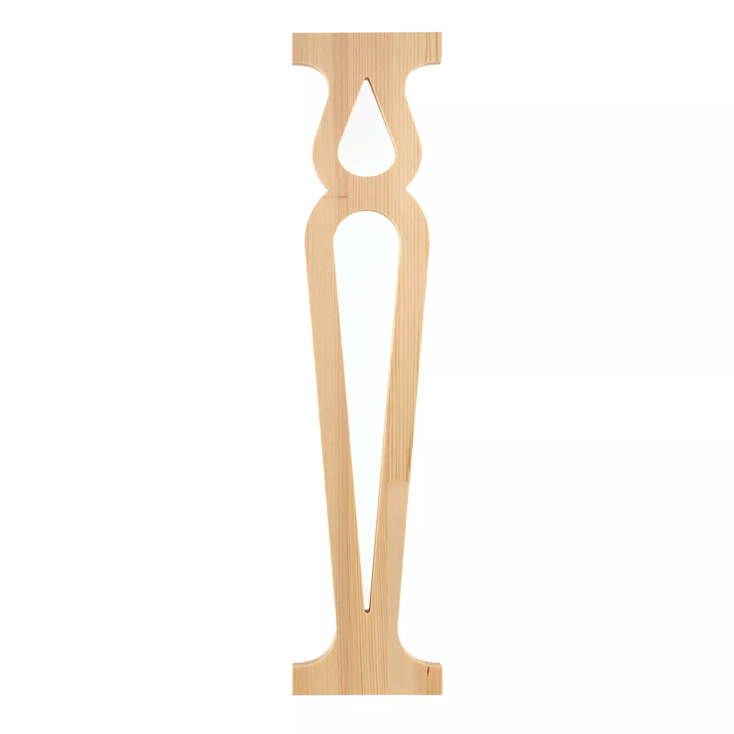 Wooden Victorian Baluster - Pine - No. 014-F