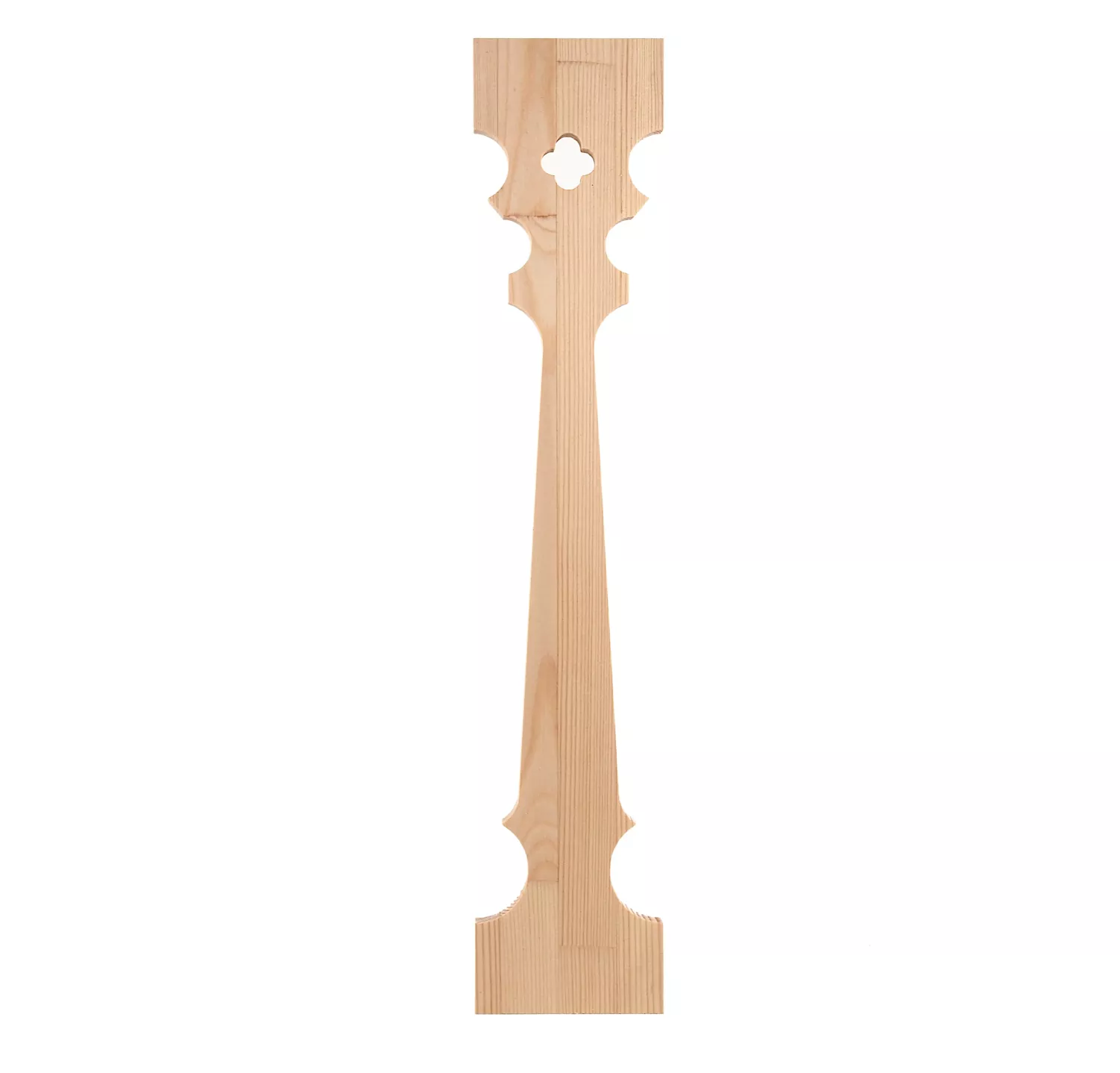 Wooden Victorian Baluster - Pine - No. 040-F