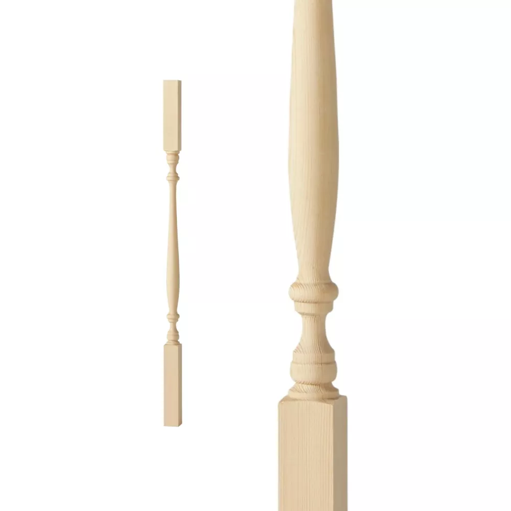 Stolpe 910 x 40 mm - Svarvad - Nr. 11-NG-101