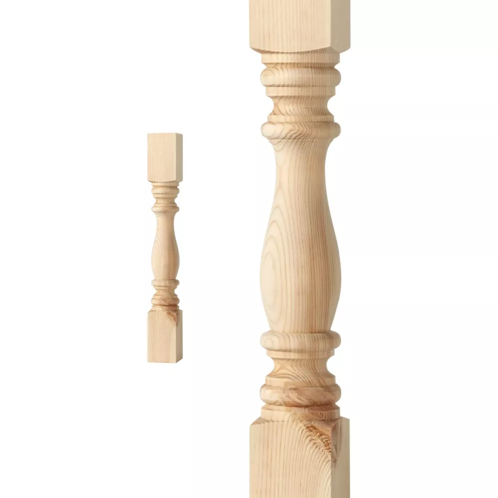 Stolpe 500 x 65 mm - Baluster Svarvad - Nr. 11-NG-105