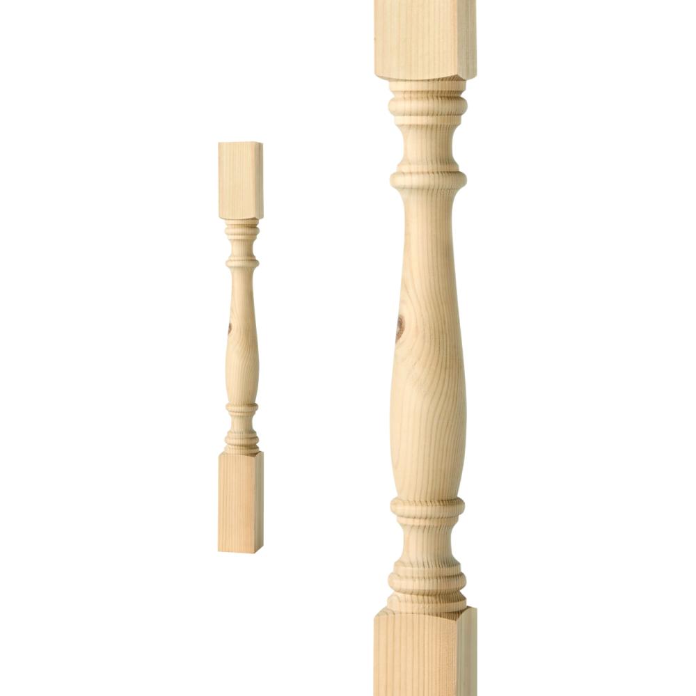 Stolpe 700 x 65 mm - Baluster Svarvad - Nr. 11-NG-106