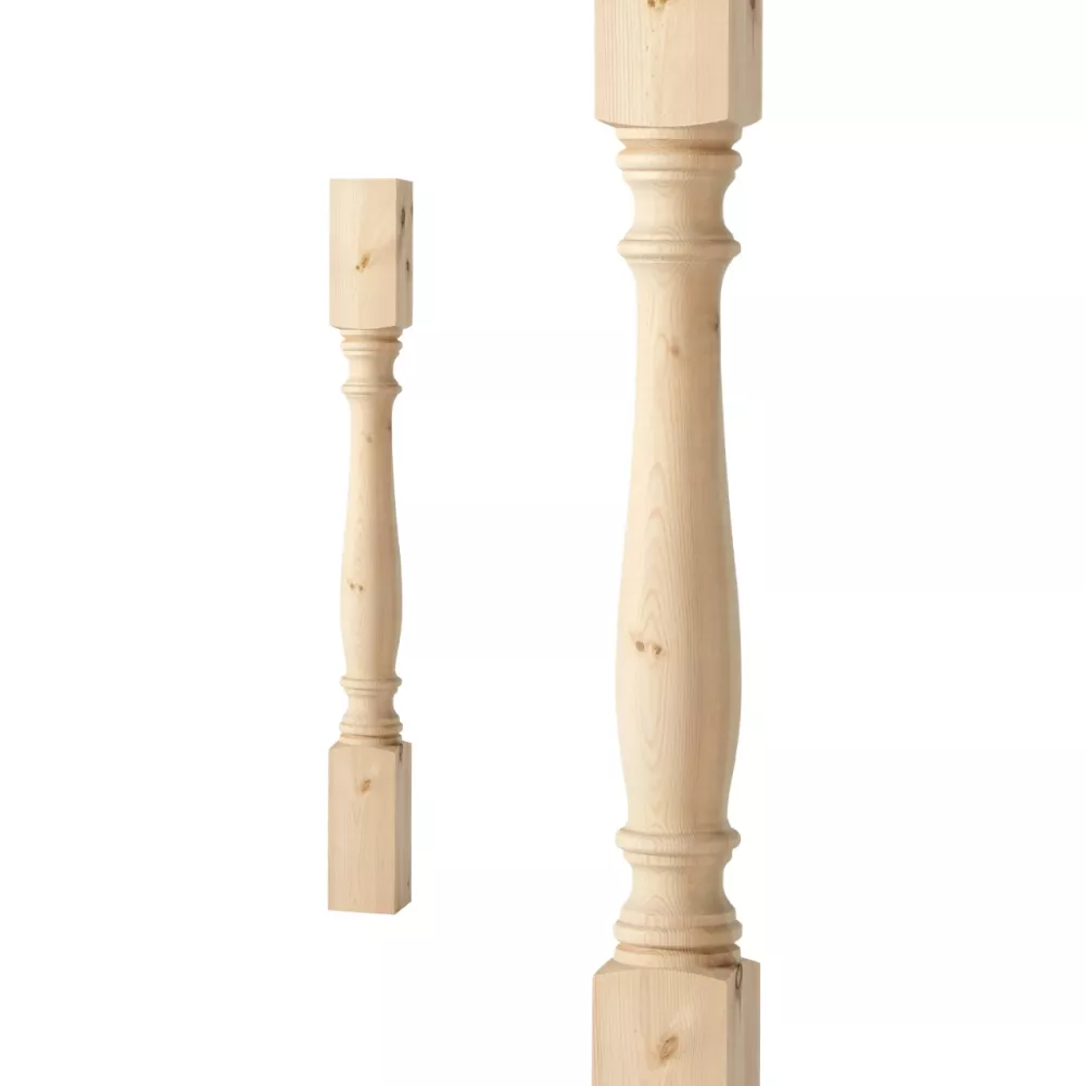 Stolpe 900 x 85 mm - Svarvad - Nr. 11-NG-111