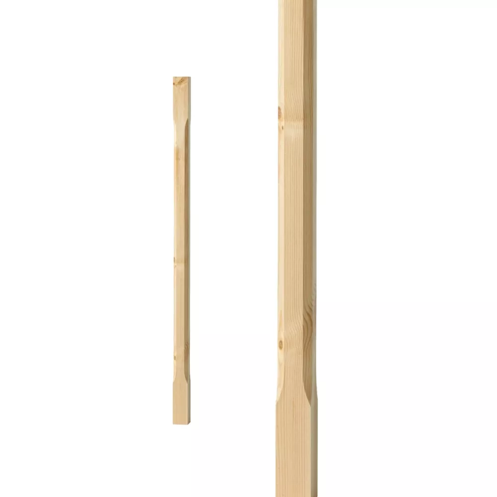 Stolpe 910 x 40 mm - Fasfräst - Nr. 11-NG-198