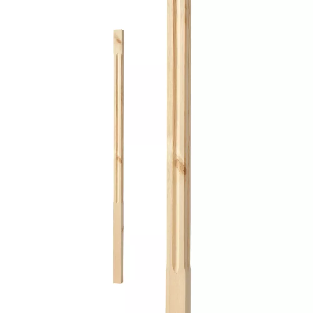 Stolpe 1180 x 40 mm - Spårfräst - Nr. 11-NG-200