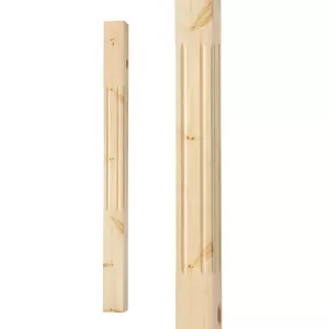 Stolpe 1180 x 85 mm - Spårfräst - Nr. 30-NG-202