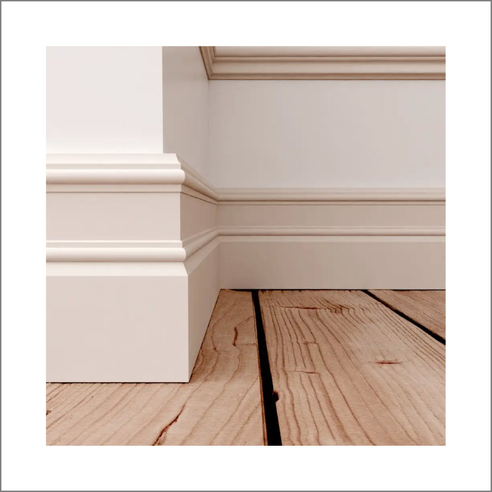 Golvsockel & Golvlister i trä. Unika klassiska allmogelister i