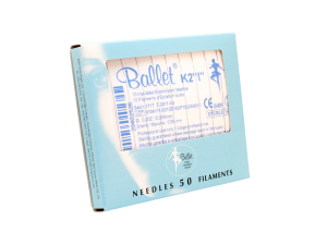 Epileringsnål Ballet isolerad K-skaft 50 st