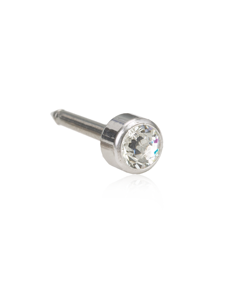 Med. ear S titanium bezel 10 st