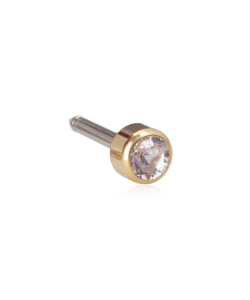 Med. ear G titanium mini bezel 10 st