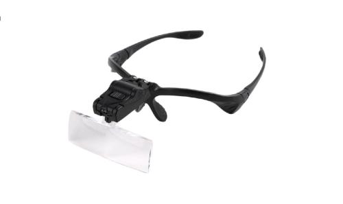 Magnifying Glasses with Lighting incl. 5 Lenses