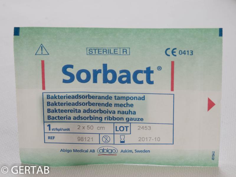 Sorbact tamponad 2x50cm