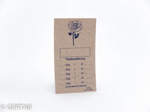 Time Cards Standard Natural Flower 250 pcs
