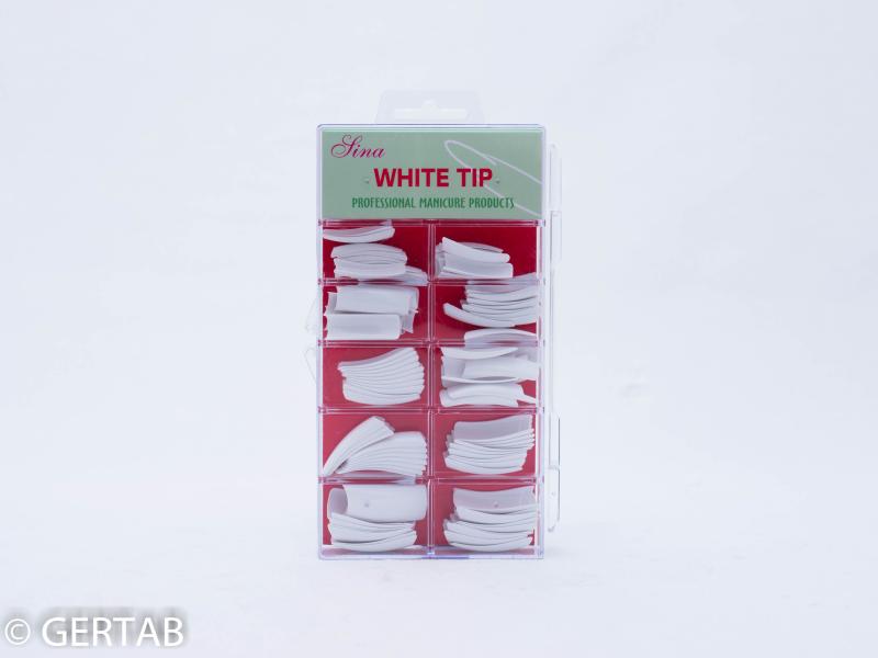 Nageltip fransk square 100 st