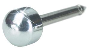 Med. ear S titanium plain 10 st
