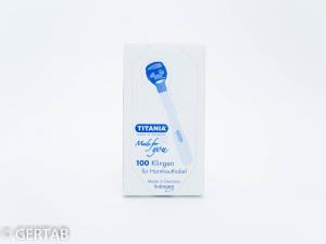Titaniablad till hyvel 100 st