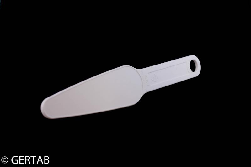 Fotfilsskaft plast vit