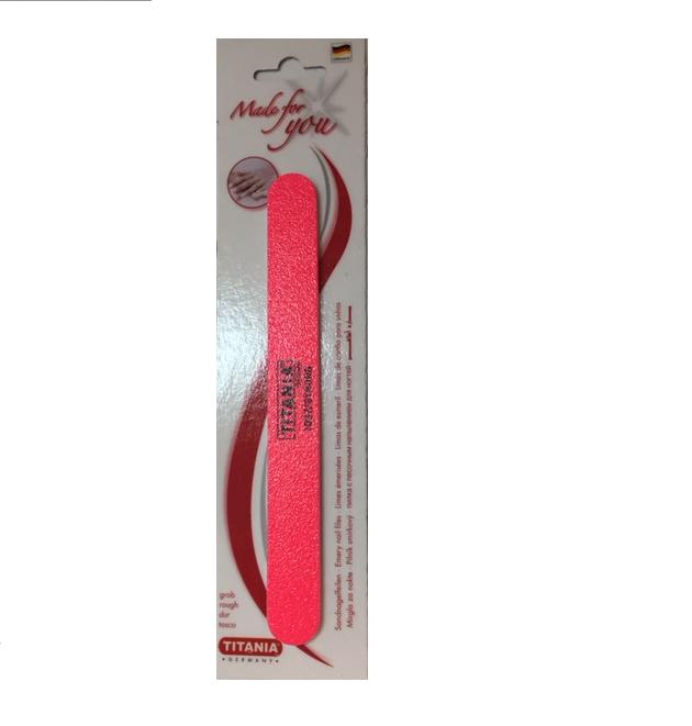 Nagelfil grov rosa